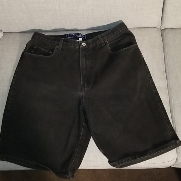 Guess Other - GUESS black jean shorts
